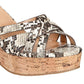 Thalia Sodi Jaylen Wedges Feminino Marrom Tamanho 8 M
