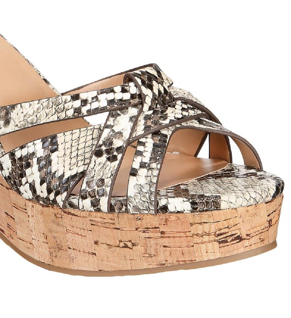 Thalia Sodi Jaylen Wedges Feminino Marrom Tamanho 8 M