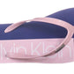 Sandálias Calvin Klein Sonic Flip Flop Femininas Rosa Tamanho 8 M