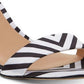INC International Concepts Kanata Fabric Sapatos femininos abertos para ocasiões especiais, brancos, tamanho 9,5 M