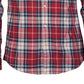 Camisa xadrez Barbour Mne's Highland Tailored vermelha tamanho X-Grande