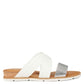 Sandálias Desiree Slide Femininas Nine West Brancas Multi Tamanho 6M