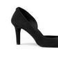 Sapatos de camurça Dorothy Flex D'Orsay femininos Michael Kors, pretos, tamanho 6