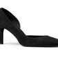 Sapatos de camurça Dorothy Flex D'Orsay femininos Michael Kors, pretos, tamanho 6