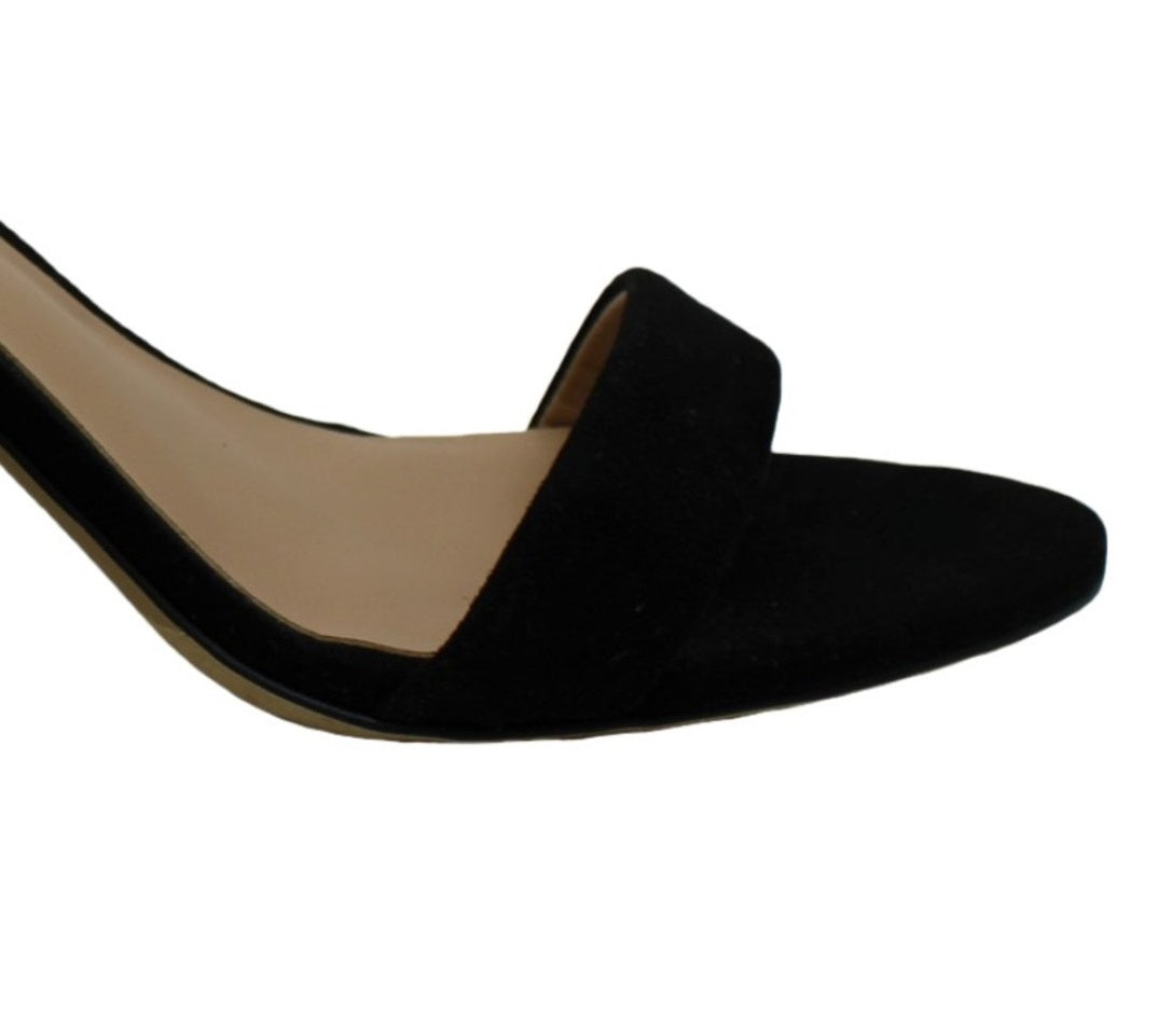 INC International Concepts Kanataf Open Toe Feminino Especial Multicolorido Preto Tamanho 8,5 M