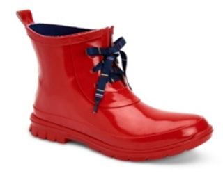 Botas de chuva Charter Club Traynor vermelhas tamanho 7 M
