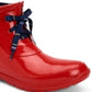 Botas de chuva Charter Club Traynor vermelhas tamanho 7 M