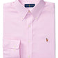 Camisa social masculina Ralph Lauren Classic Fit Easy Care com estampa rosa XXL