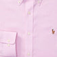 Camisa social masculina Ralph Lauren Classic Fit Easy Care com estampa rosa XXL