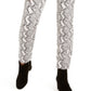 Calça jeans skinny feminina com estampa de cobra, da INC International Concepts, cinza, tamanho 6