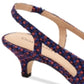 Charter Club Lollee feminino bico fino formal slingback azul tamanho 7,5