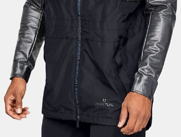 Jaqueta Under Armour Fitness Running Masculina Preta Tamanho Grande