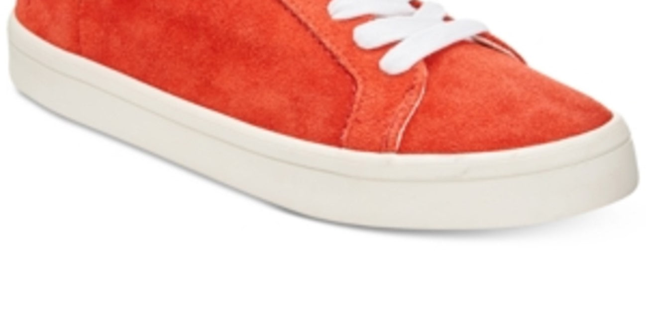 Tênis FRYE Kerry Low com cadarço, vermelho, tamanho 7,5
