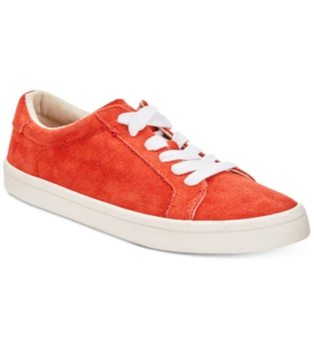 Tênis FRYE Kerry Low com cadarço, vermelho, tamanho 7,5