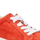 Tênis FRYE Kerry Low com cadarço, vermelho, tamanho 7,5