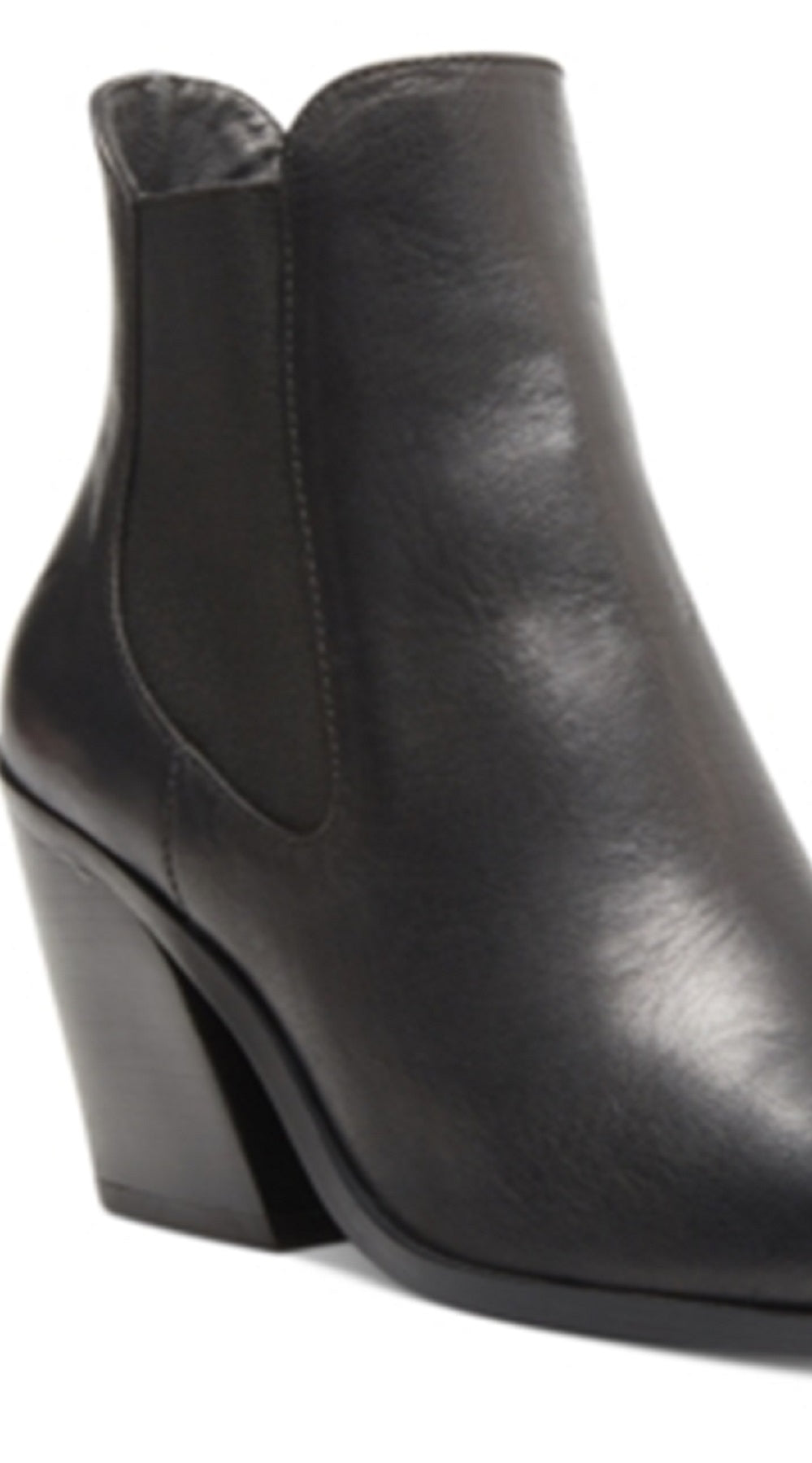Botas Chelsea Gail Western Femininas Steven New York, Pretas, Tamanho 10 M