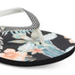 Chinelo Roxy Portofino II Feminino Preto Tamanho 10 B