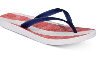 Chinelo Reef Feminino com Bandeira Azul Tamanho 7