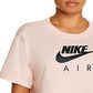 Camiseta Nike Air Cropped Feminina Rosa Tamanho X-G