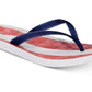 Chinelo Reef Feminino com Bandeira Azul Tamanho 11