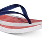 Chinelo Reef Feminino com Bandeira Azul Tamanho 11