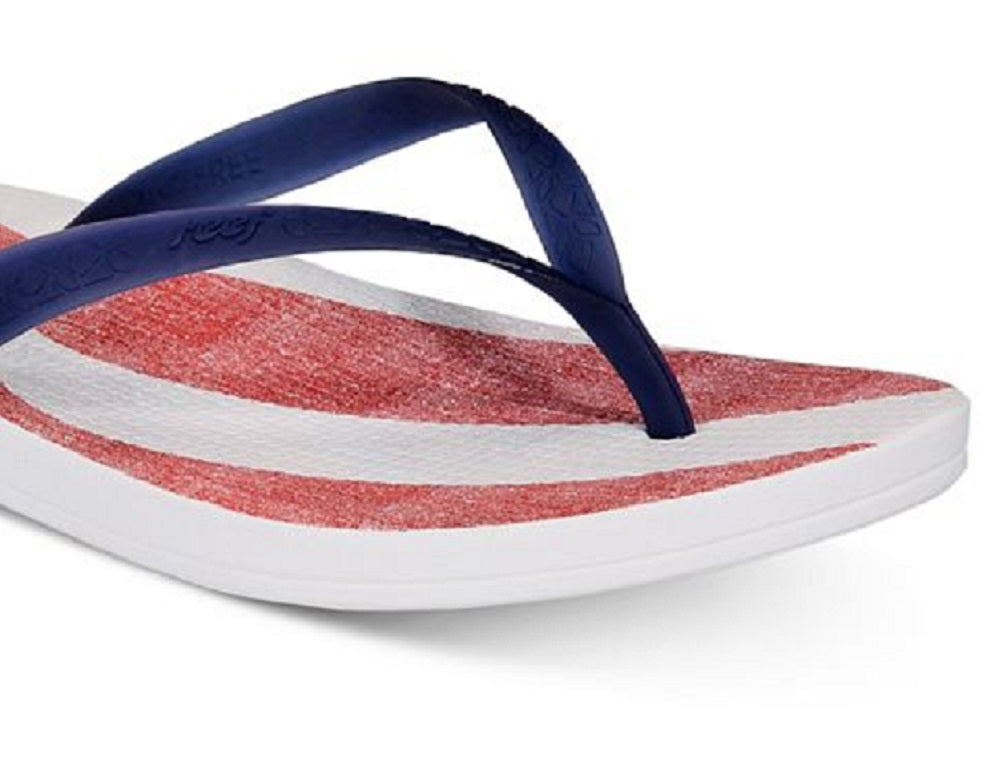 Chinelo Reef Feminino com Bandeira Azul Tamanho 11