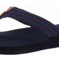 Tommy Hilfiger Ceviche Chinelo de Praia Aberto Feminino Azul Tamanho 7 M