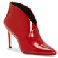 Botas femininas Jessica Simpson Layra bico fino, vermelhas, tamanho 5 M