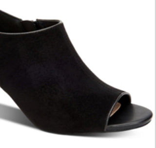 Charter Club Hirah Peep Toe Classic Scarpin Feminino Preto Tamanho 5,5 M