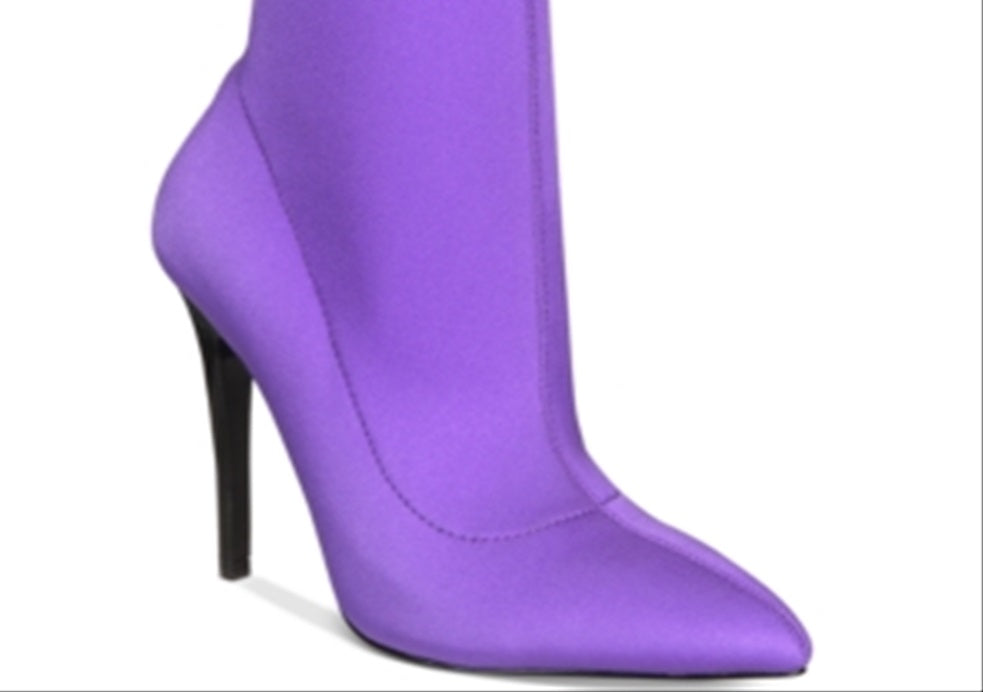 Botas femininas Call It Spring, roxas, tamanho 5M