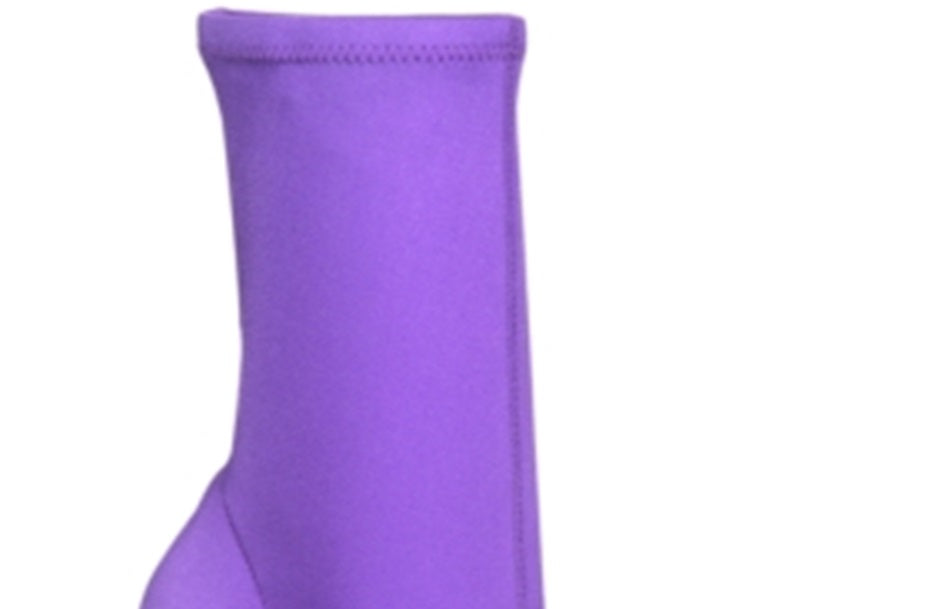 Botas femininas Call It Spring, roxas, tamanho 5M