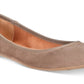 American Rag Cellia Faux Suede Casual Ballet Flats Sapatos Marrom Tamanho 8 M