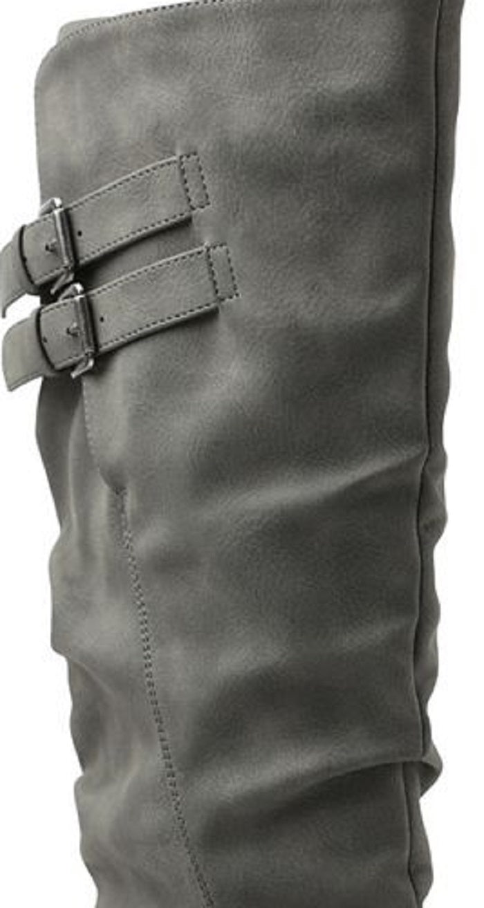 Botas altas Xoxo Mayson cinza tamanho 9,5 M