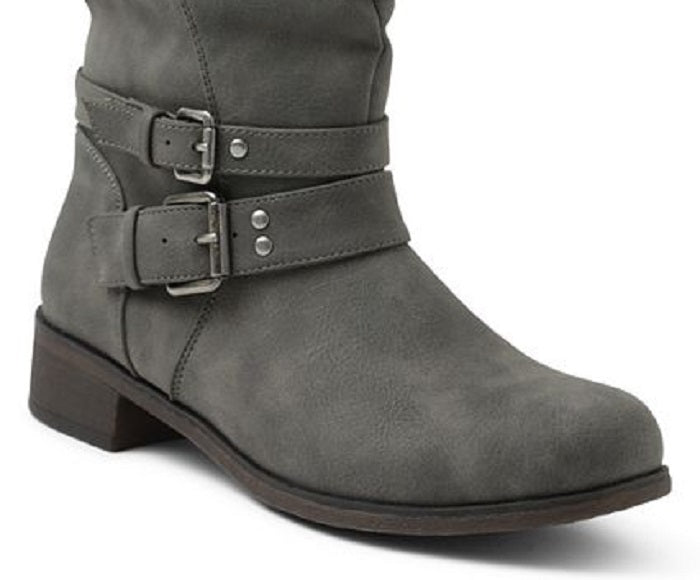 Botas altas Xoxo Mayson cinza tamanho 9,5 M