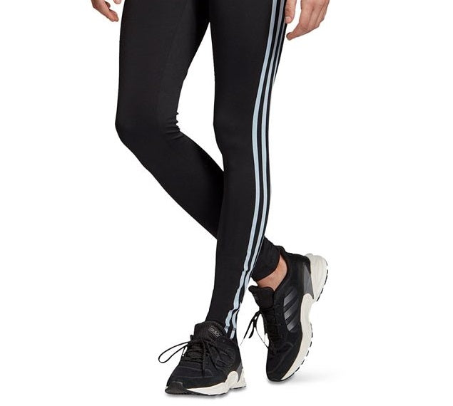 Calça Legging Adidas Feminina Design 2 Move 3 Stripes Cintura Alta Verde Tamanho P
