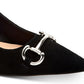 INC International Concepts Carynn Salto Fino Feminino Preto Tamanho 9,5 M