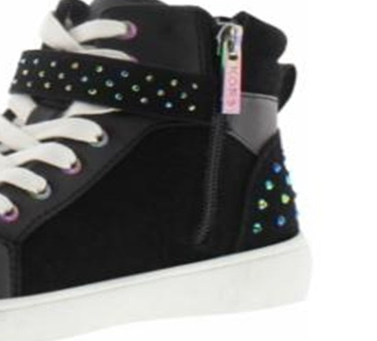 Tênis Michael Kors Little &amp; Big Girl's Jem Rubina Preto Tamanho 1 M