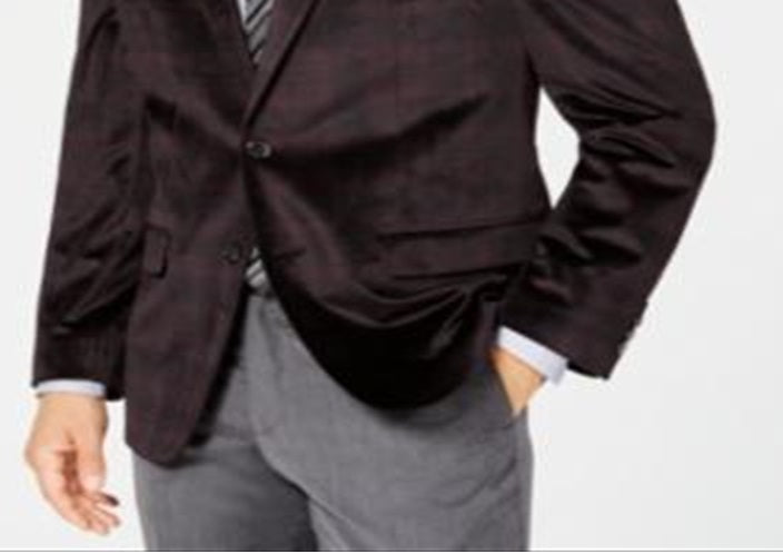 Casaco de trabalho masculino Ralph Lauren roxo tamanho 42