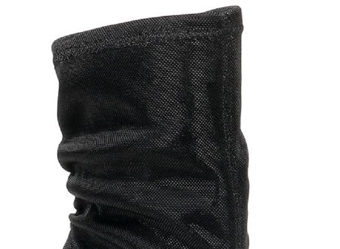Sapato feminino Badgley Mischka Ronnie Fabric bico fino cano médio preto tamanho 9,5