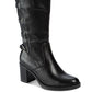 Botas Gyllian Baretraps Femininas Pretas Tamanho 9,5M