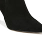 Botas sociais femininas Circus by Sam Edelman Fiora com palmilha acolchoada e bico fino, pretas, tamanho 9 M