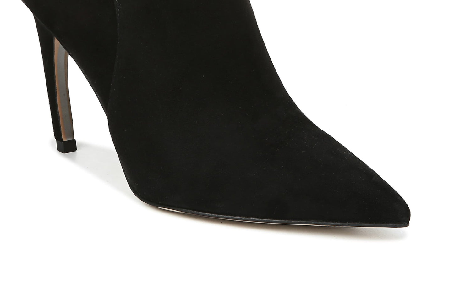 Botas sociais femininas Circus by Sam Edelman Fiora com palmilha acolchoada e bico fino, pretas, tamanho 9 M