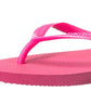 Chinelo Havaiana Feminino Slim Texturizado Fio Dental Rosa Tamanho 9,5