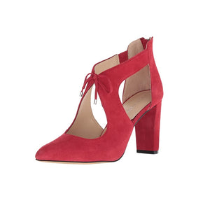 Adrienne Vittadini Women's Nigel Pump Scarlett Size 8M