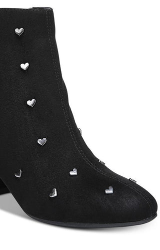 Botas Bar III Jadine de camurça sintética femininas, rosa, tamanho 6,5 m