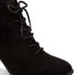 Giani Bernini Candence Suede Candence Scarpin Clássico Bico Redondo Feminino Preto Tamanho 8 M