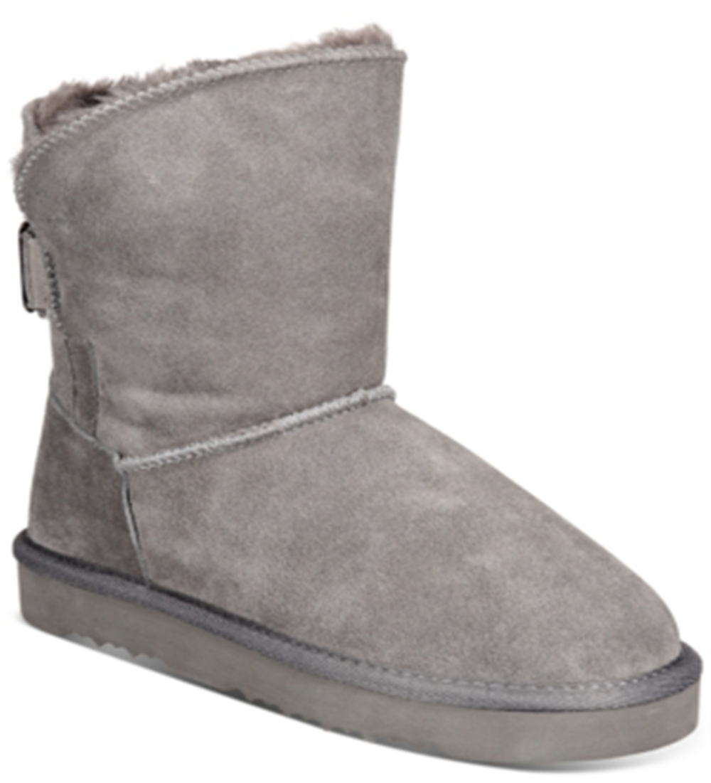 Botas femininas para clima frio Style &amp; Co Teenyy, cinza, tamanho 11 M