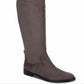Botas femininas Kenneth Cole Reaction com bico fechado e acima do joelho, tamanho 11 M