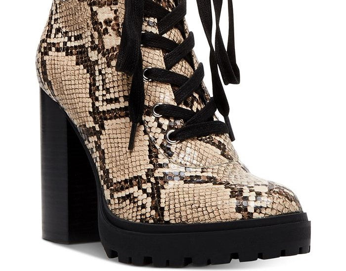 Steve Madden Bota Latch Feminina Borgonha Tamanho 8,5 M