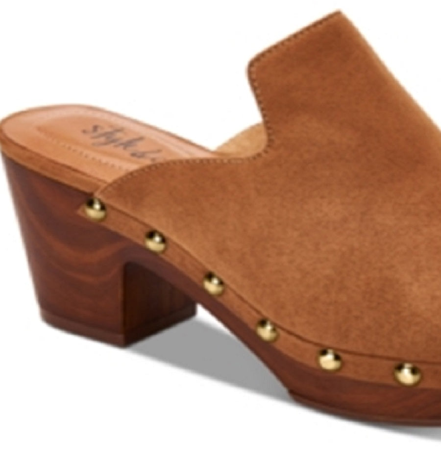 Tamancos femininos Trystan Slip-on da Style &amp; Co, marrom, tamanho 6,5 M